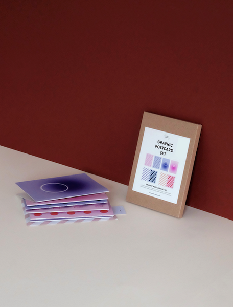 GRAPHIC POSTCARD SET (c) make history