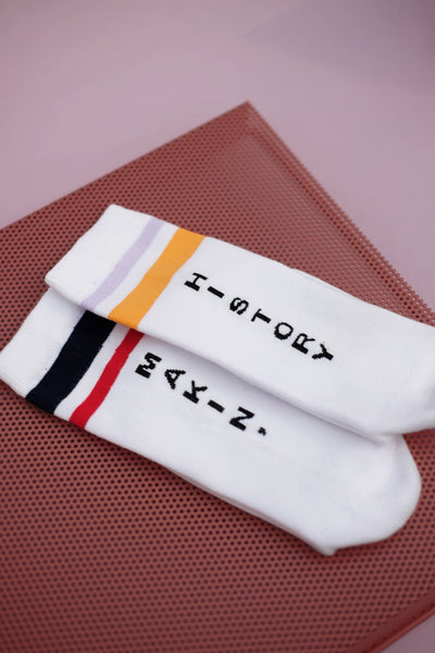 MAKIN' HISTORY tube socks
