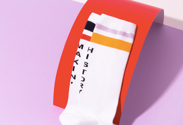 MAKIN' HISTORY tube socks